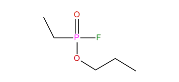 Propyl ethylphosphonofluoridate